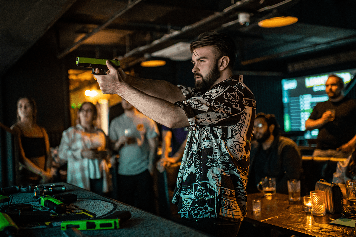 Student Shooting 14/08/22 at Point Blank Shooting Newcastle, Newcastle upon Tyne on 14th Aug